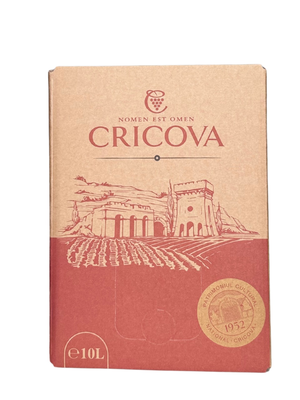 Vin Cricova Tramonto Saperavi Rosu Demidulce Bag in Box 10L