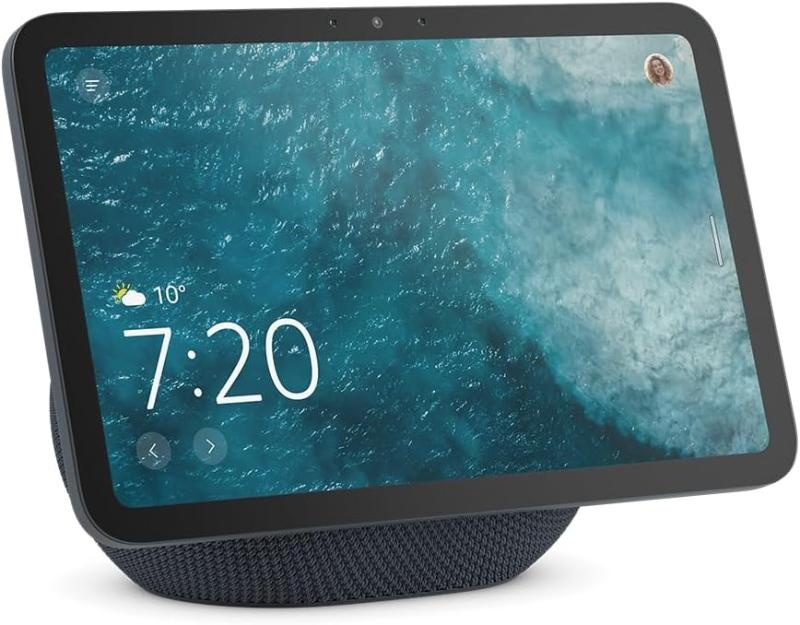 Amazon Echo Show 8. Virtual assistant: Amazon Alexa, Shape: Rectangle, Product colour: Grey. Display diagonal: 22.1 cm (8.7"), Camera resolution