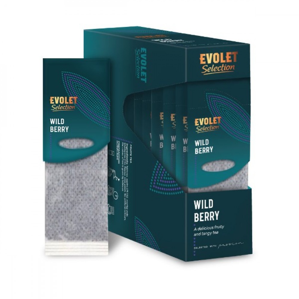 Ceai Evolet Horeca Selection Grand Pack Wild Berry 20 plicuri x 4g