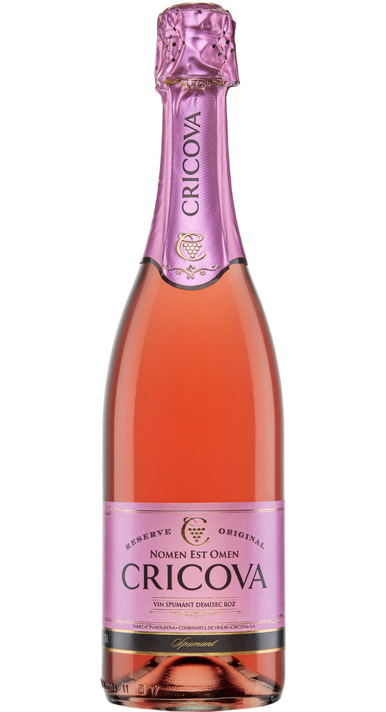 Cricova Spumant Rose Demisec 0.75L