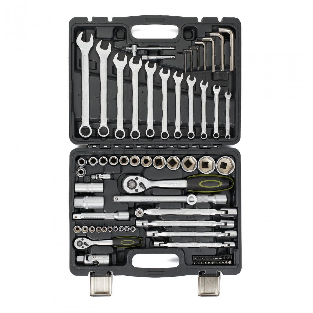 HEINNER TRUSA 77 PIESE 1/4"&1/2" CR-V