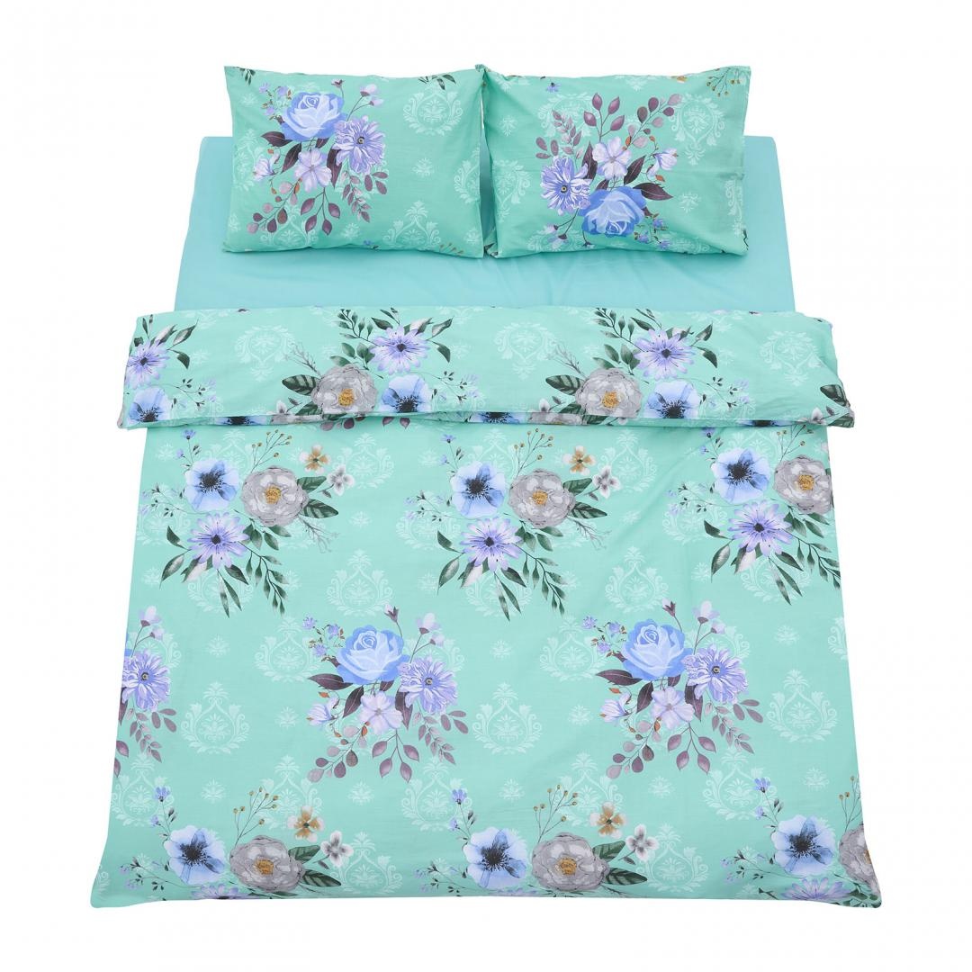 Lenjerie dubla 100% bumbac 4 piese, Spring