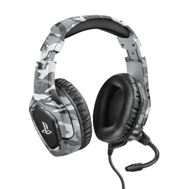 Casti Gaming Head-band Trust GXT 488 Forze, Wired, Gri