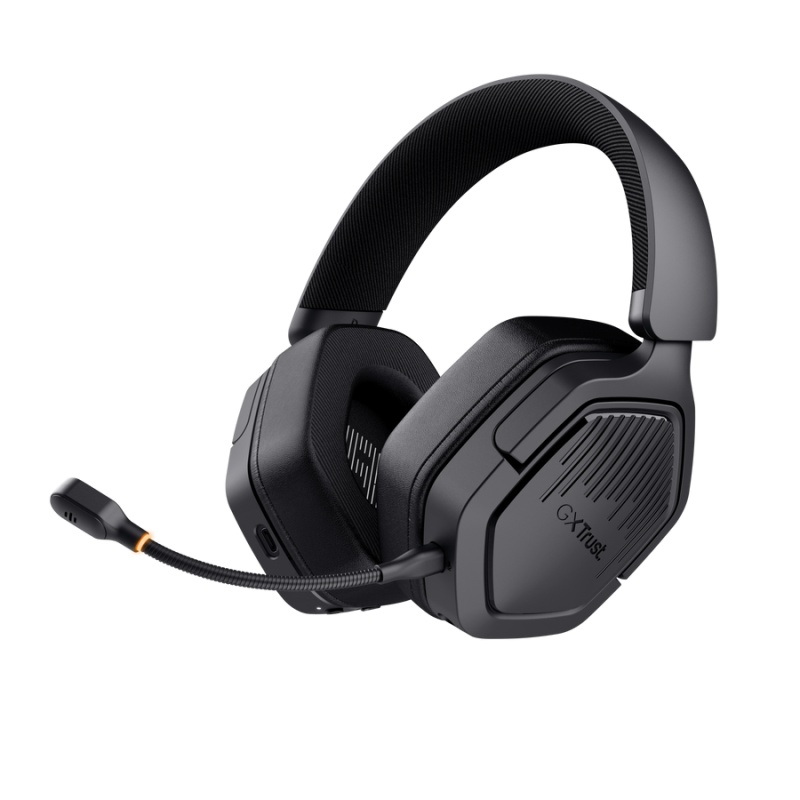Casti Gaming Head-band Trust GXT 493PS Carus, Wireless, Negru