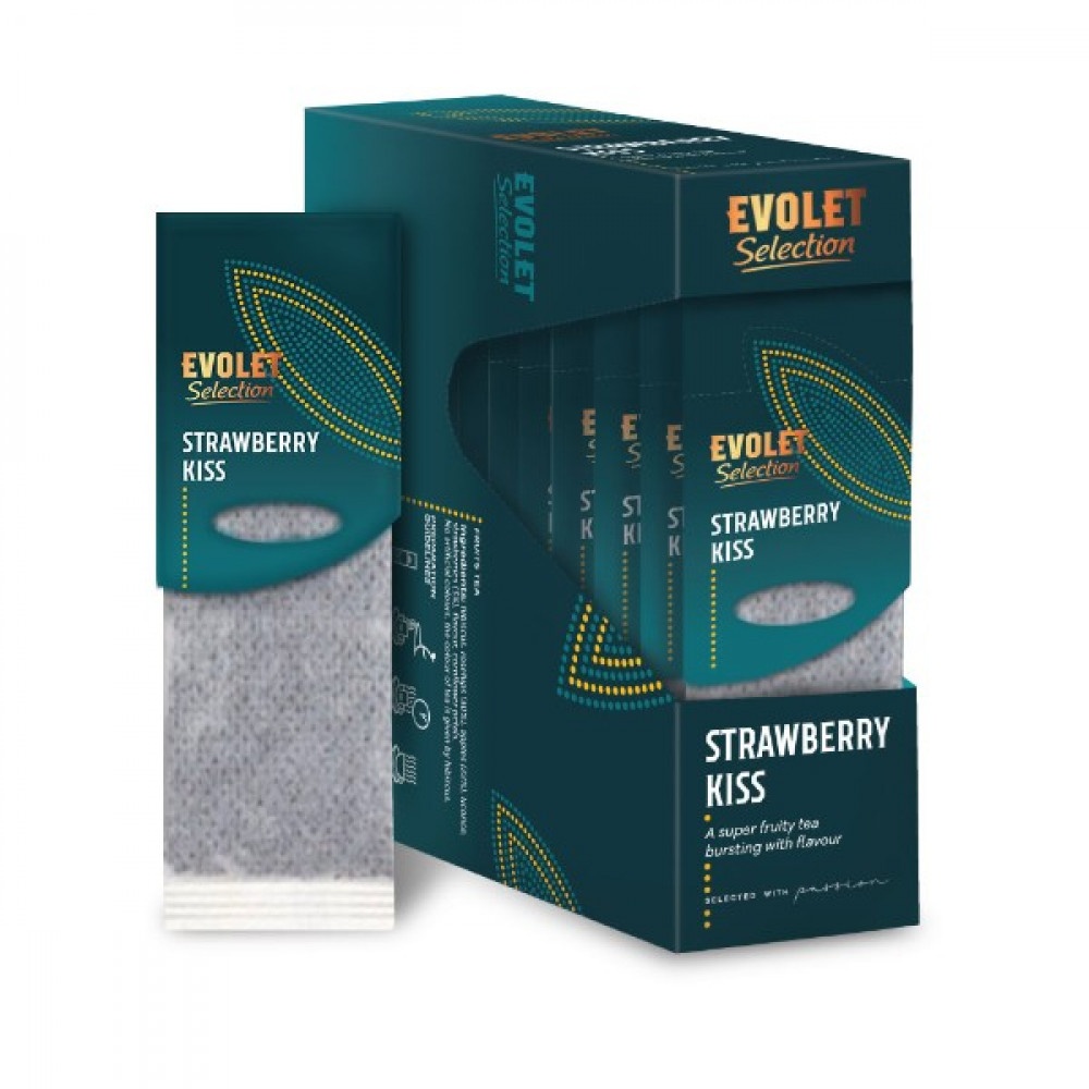 Ceai Evolet Horeca Selection Grand Pack Strawberry Kiss 20 plicuri x 4g