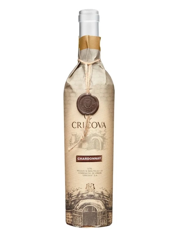 Cricova Chardonnay Hartie Demidulce 0.75L