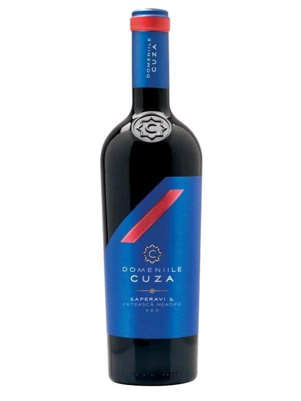 Domeniile Cuza Saperavi & Feteasca Neagra 0.75L
