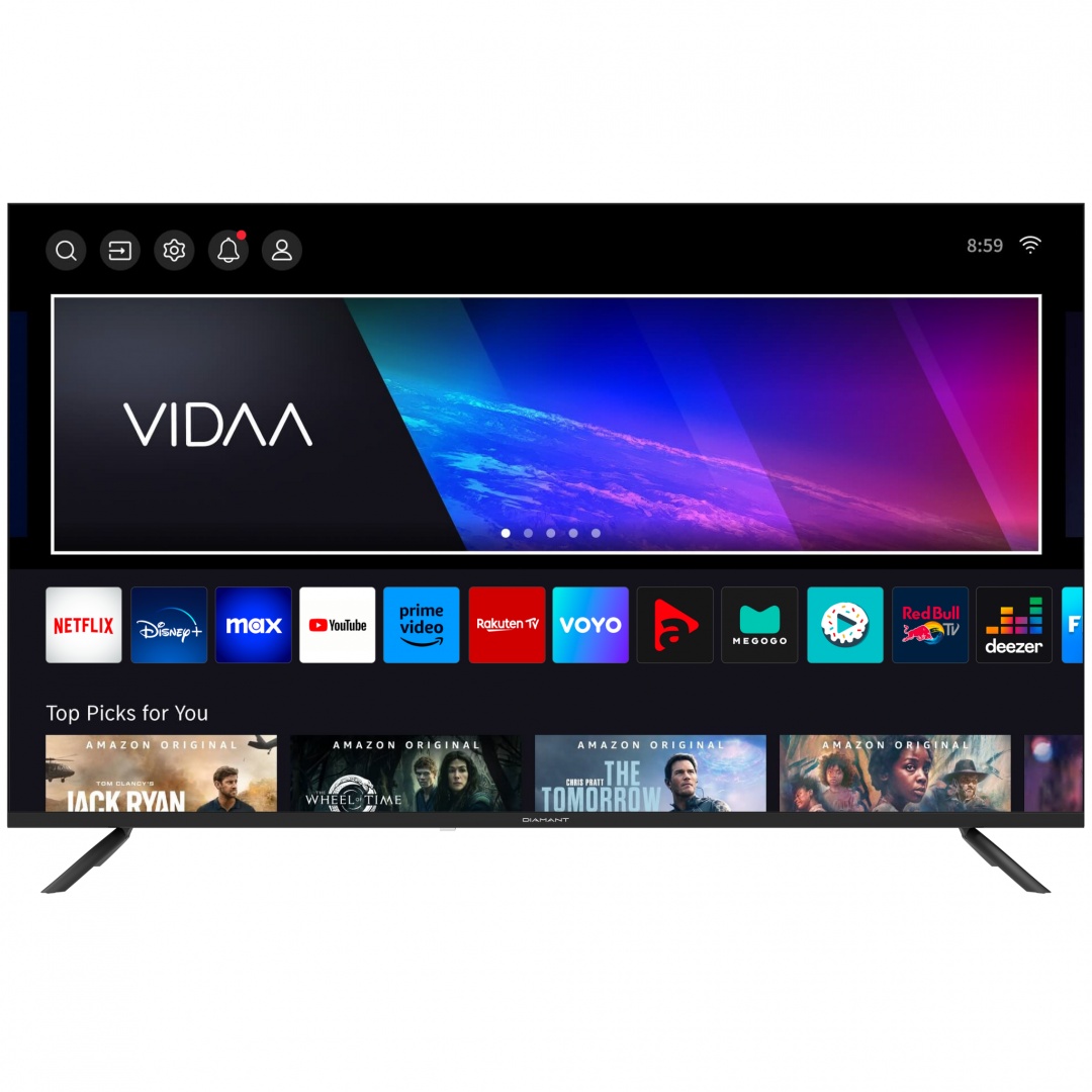 LED TV 55" DIAMANT 4K-SMART 55HL5330U/C, 139 cm, 4K UHD, VIDAA