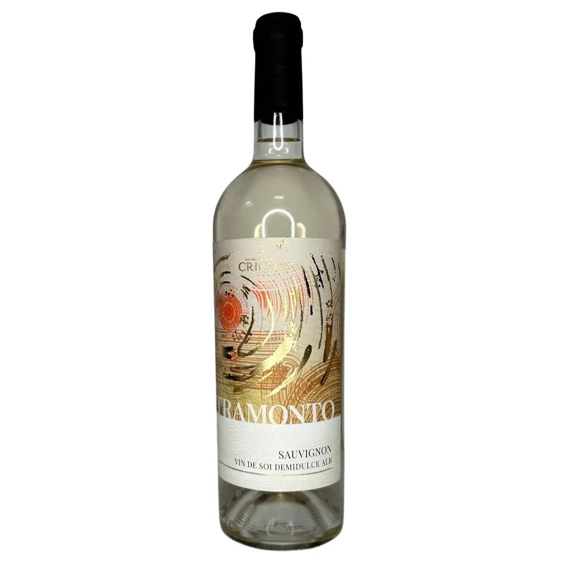 Vin Cricova Tramonto Sauvignon Alb Demidulce 0.75L