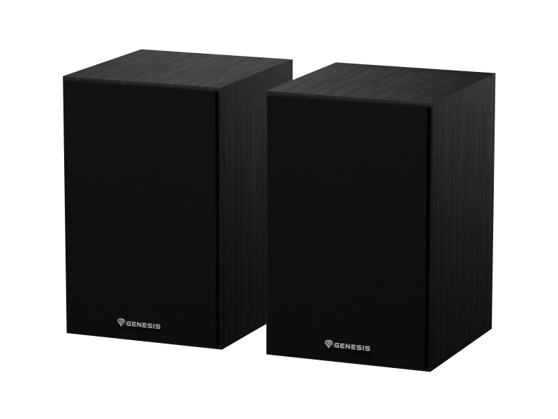 Boxe Genesis Arsen 302BT 2.0, putere RMS 10W x 2, frecventa raspusn 60 - 20000 Hz, material MDF, negru