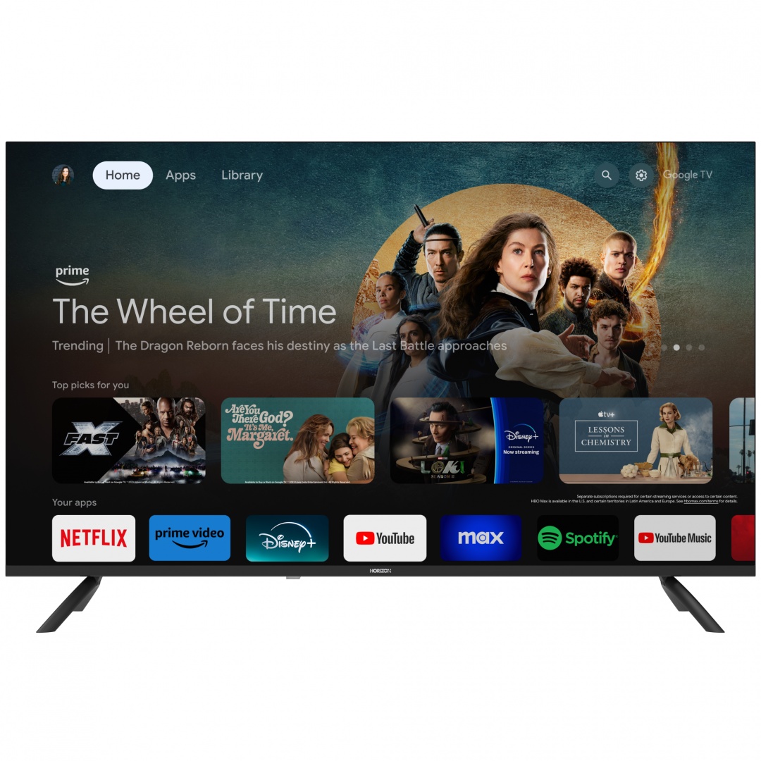 LED TV HORIZON 40HL7590F/D, 40" D-LED, FHD (1080p), CME 200Hz, DVB- S2/T2/C, Contrast 3000:1, 300 cd/m2, Google TV, Google Cast + Google Assistant +