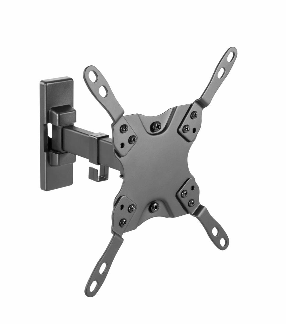 Suport de perete Akai cu inclinatie +5/-12°, diagonala display 13"-42", VESA min. 75x75, VESA max. 200x200, suporta pana la 20kg, distanta fata de