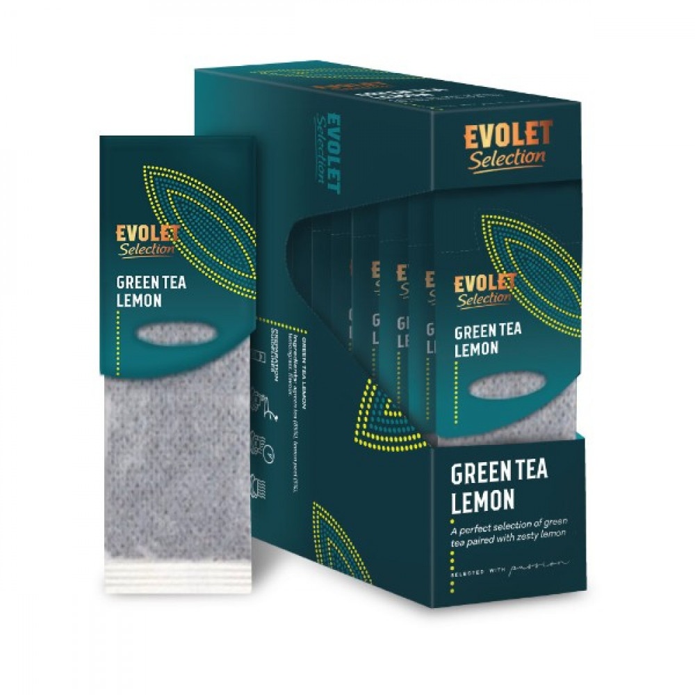 Ceai Evolet Horeca Selection Grand Pack Green Tea Lemon 20 plicuri x 4g
