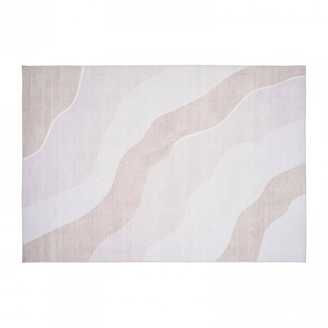 Covor printat, SAND 200x300 cm, lavabil cu spate antialunecare, inaltime fir 3mm