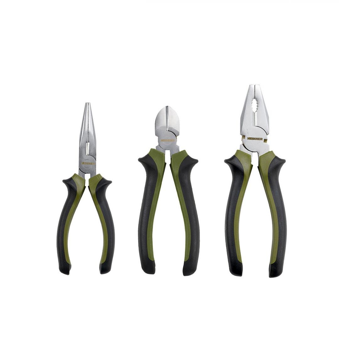 Heinner Pachet 3 unelte de mana PHT111 (Patent cu varf lung+Patent tip sfic+Paten clasic)
