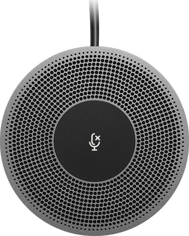 Microfon Logitech Expansion Mic for MeetUp, tip Condenser, USB