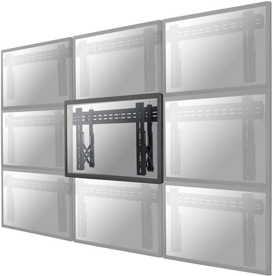 Suport perete Videowall individual pull-out Neomounts by Newstar, 32"-75", VESA 200x200~600x400, max load 50kg, profil 56-215mm, rotate +/-3°,