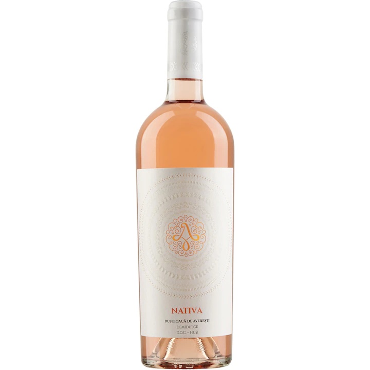 Vin Averesti Nativus Busuioaca De Bohotin Rose Demidulce 0.75L