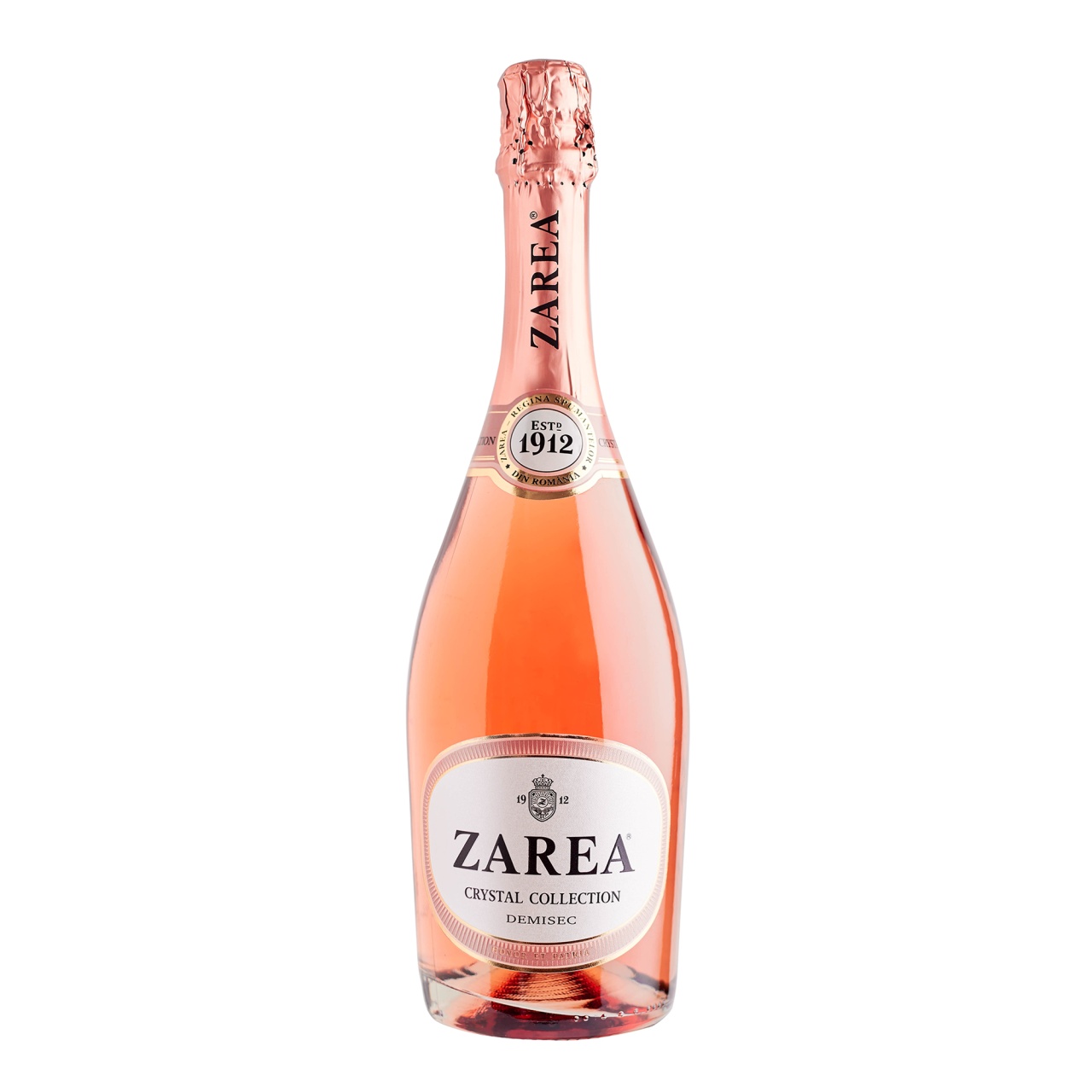 Vin spumant rose demisec Zarea Crystal Collection 0.75L