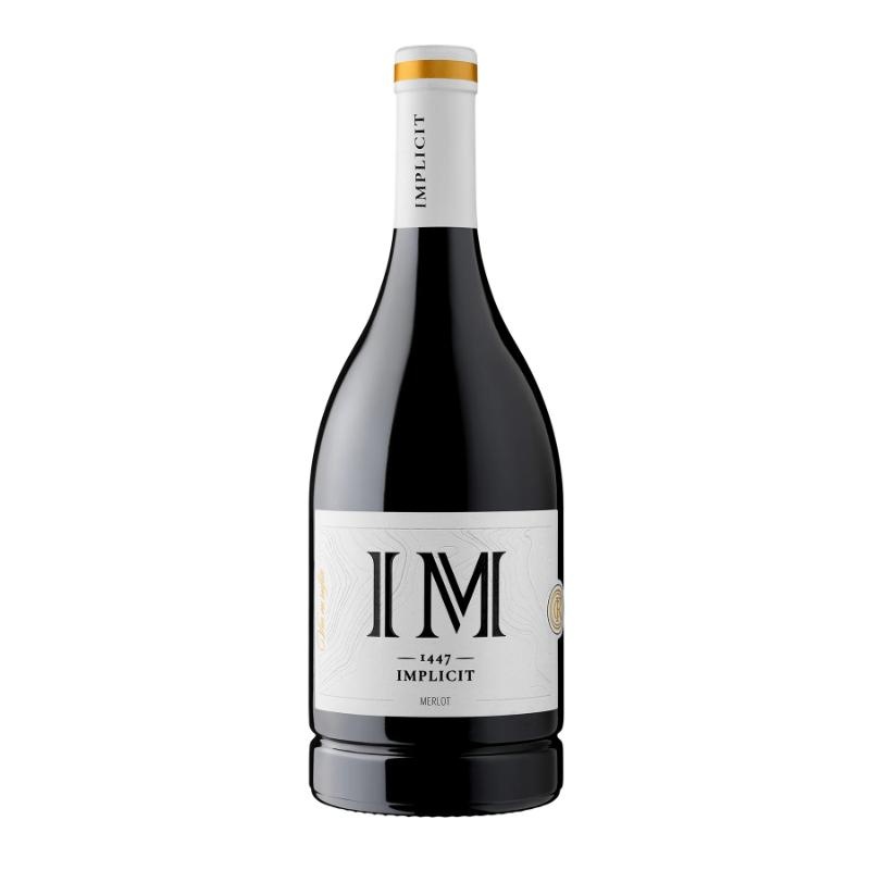 Cramele Recas Vin Implicit Merlot Rosu Sec 0.75L