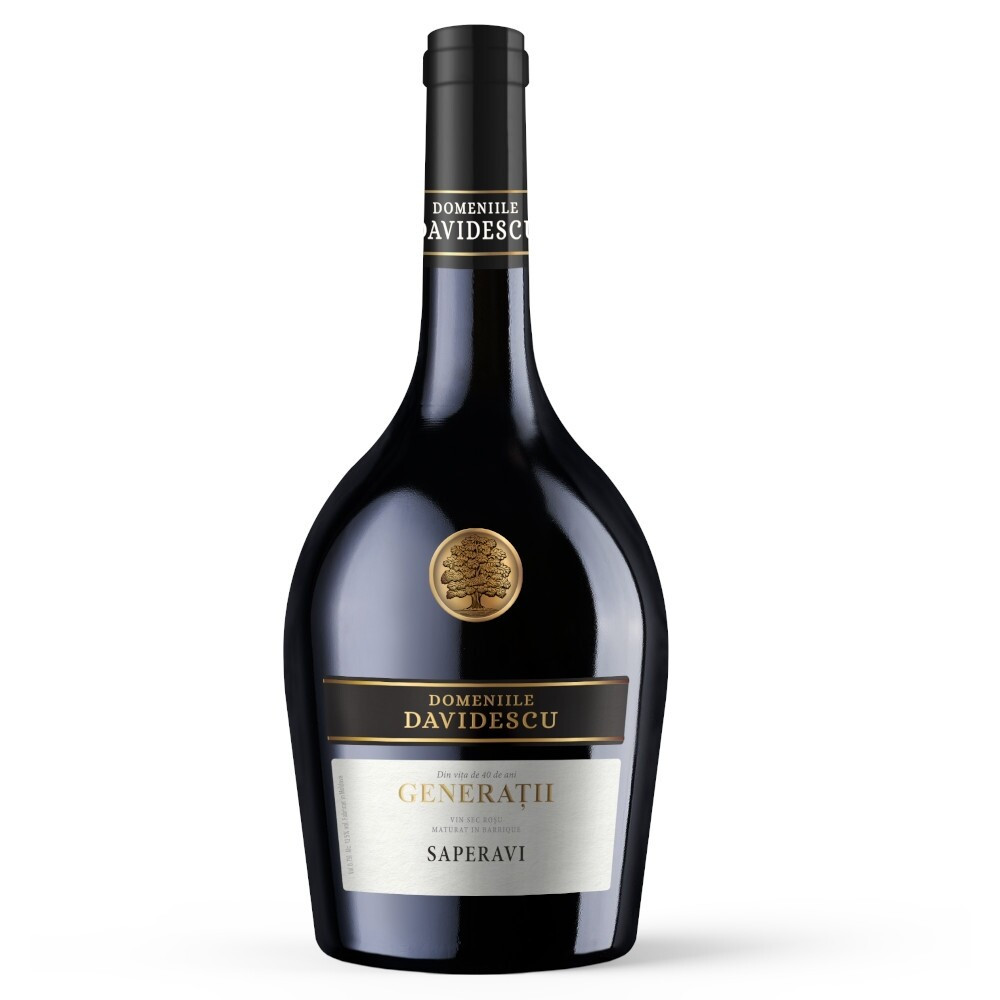 Domeniile Davidescu Generatii Rosu Saperavi 0.75L