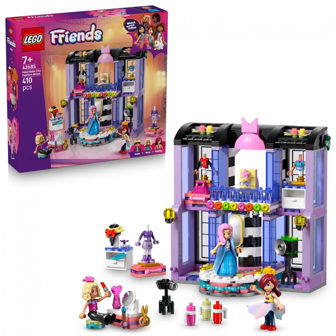 SHOW DE MODA IN ORASUL HEARTLAKE LEGO42685