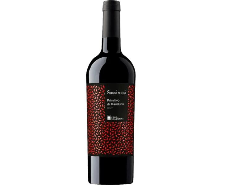 Vin Feudi Salentini Sassirossi Primitivo di Manduria Rosu Sec 0.75L