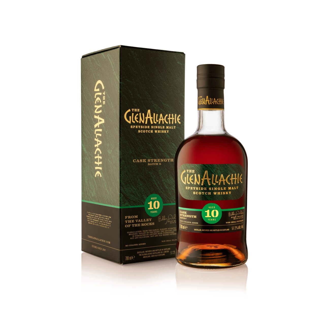 Whisky Glenallachie Cask Strength Batch 8 10 Ani 0.7L