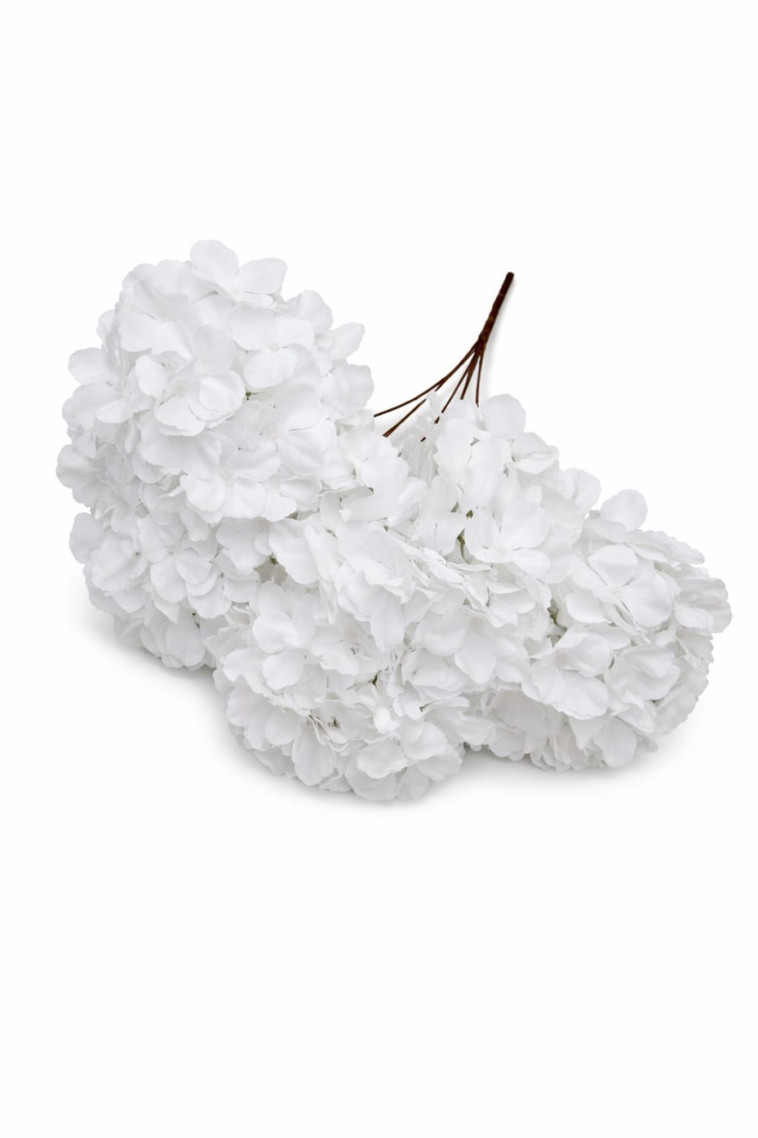 folie xiaomi Flori artificiale - Hortensie mare alba 67963X5