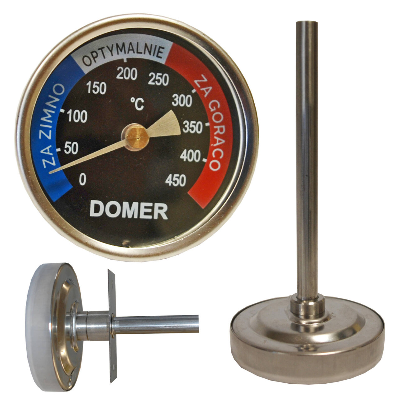 Termometru gaze / cuptor TB 63 - interval masurare 0- 450 grade
