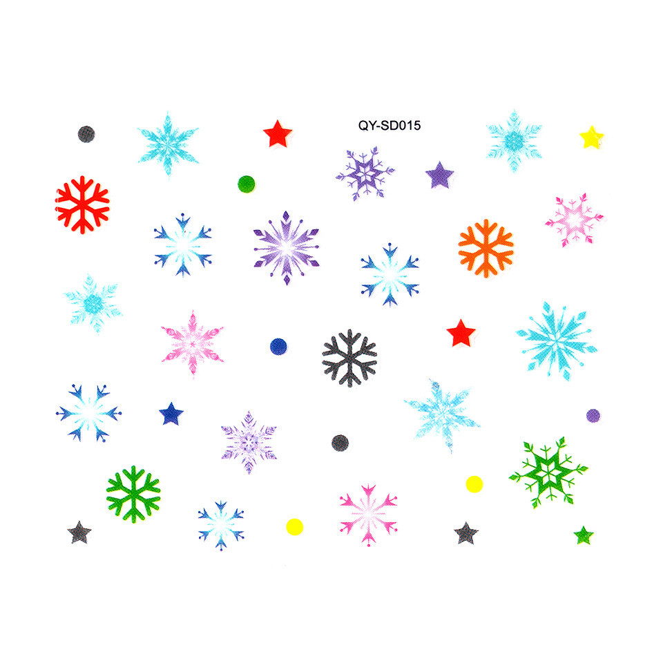 Abtibild unghii sensopro milano christmas wonderland edition, qy-sd015