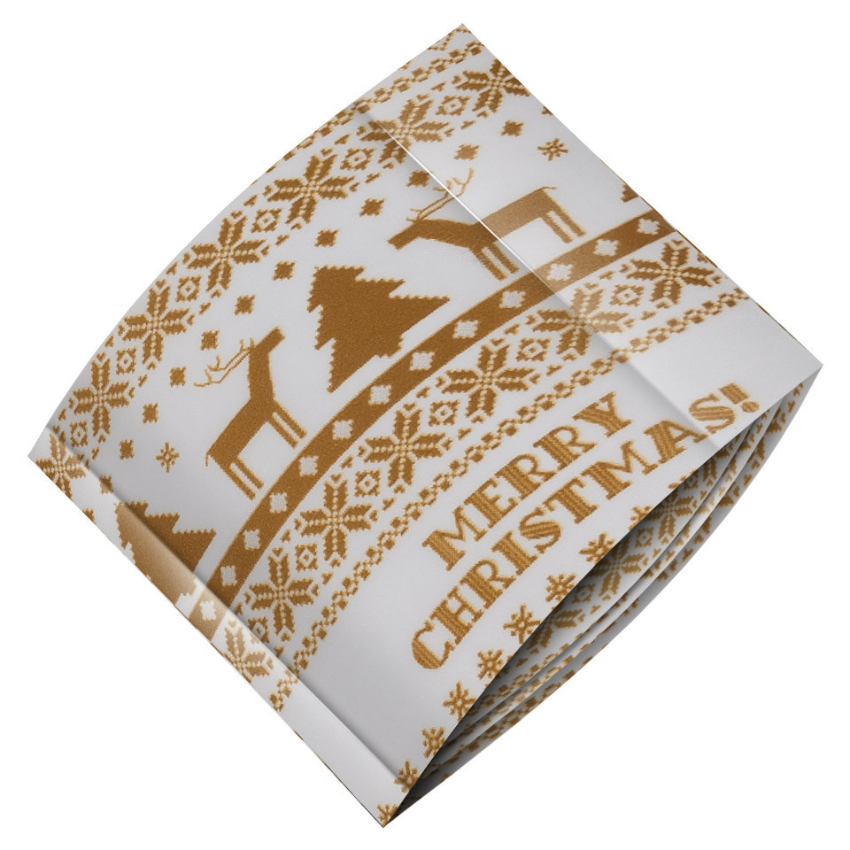 Folie de transfer unghii luxorise, gold christmas