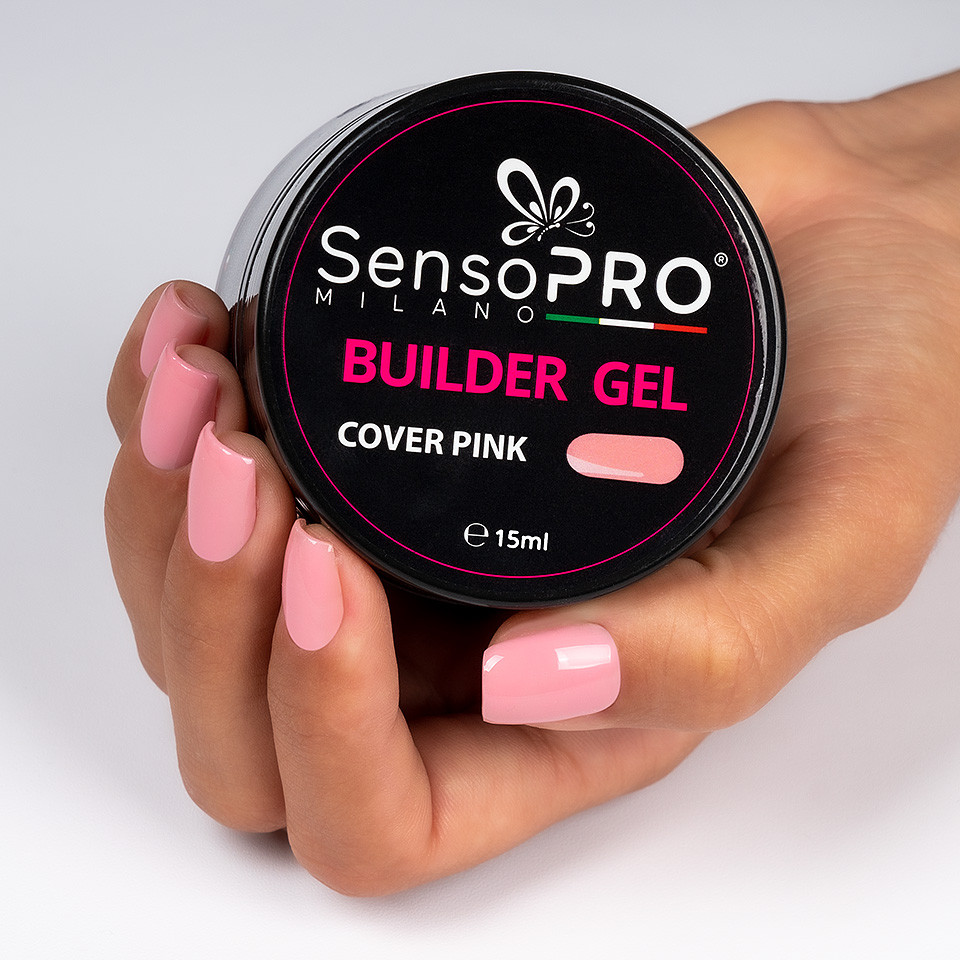 Gel Camuflaj Unghii SensoPRO Milano 15ml - Cover Pink