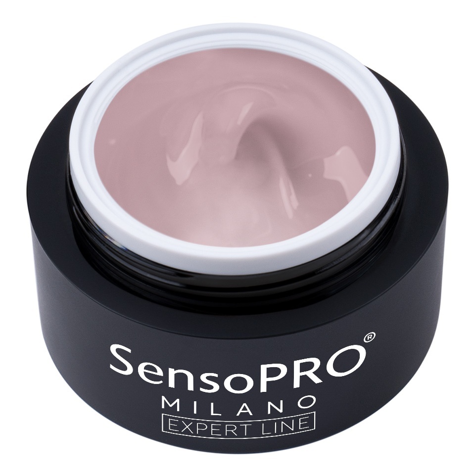 Gel Constructie Unghii Expert Line SensoPRO Milano - Natural Elegance 15ml – Geluri UV Constructie SensoPRO Milano