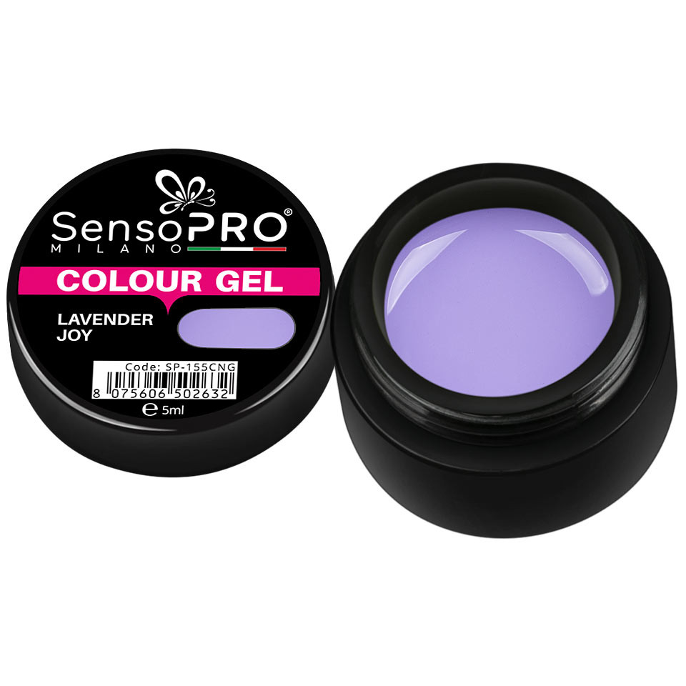 Gel UV Colorat Lavender Joy 5ml, SensoPRO Milano kitunghii imagine noua