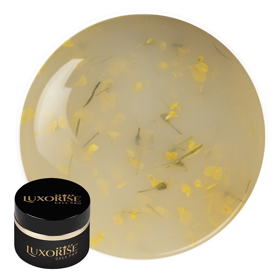 Gel UV Constructie Unghii RevoFlex Floral LUXORISE 15ml, Pixie Petal