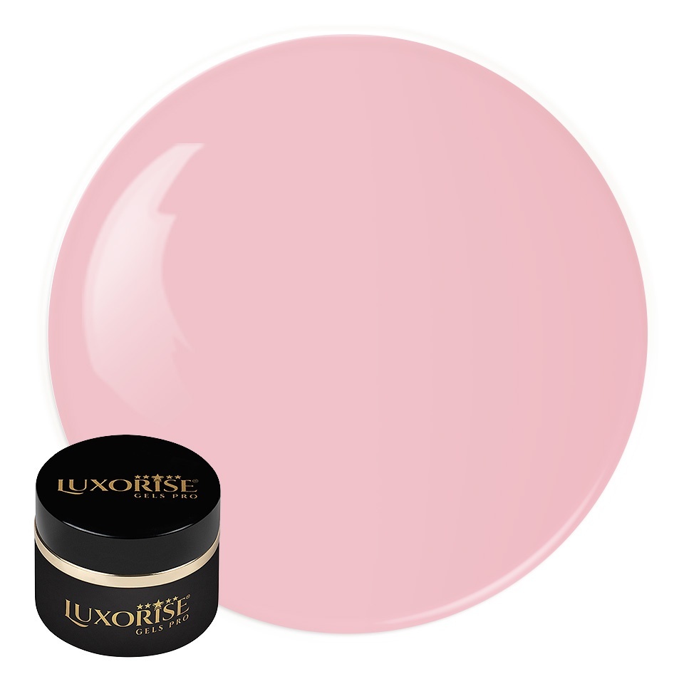 Gel UV Constructie Unghii RevoFlex LUXORISE 15ml, Dreamy Rose