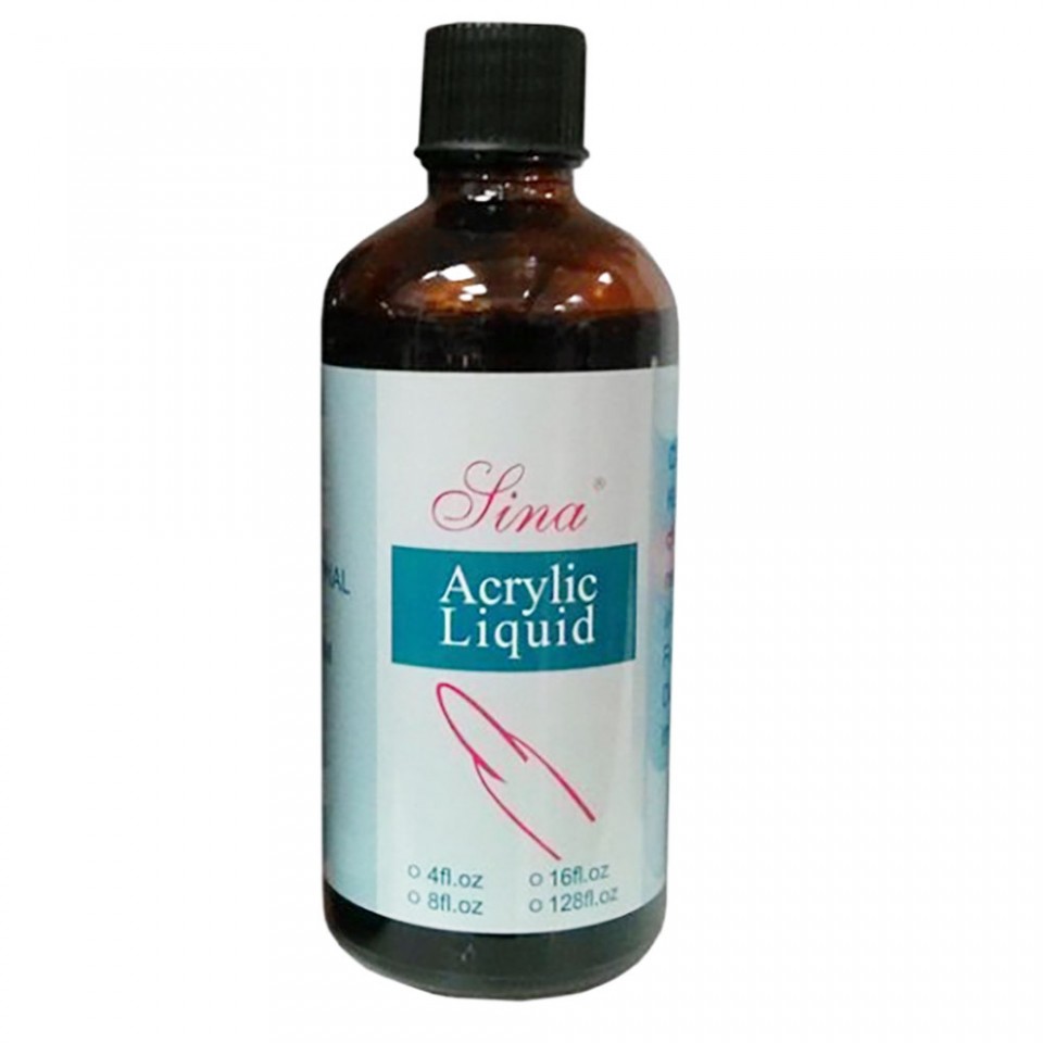 Lichid Acrylic Sina 120 ml – Solutie profesionala pentru pudra acrilica kitunghii.ro Accesorii Unghii