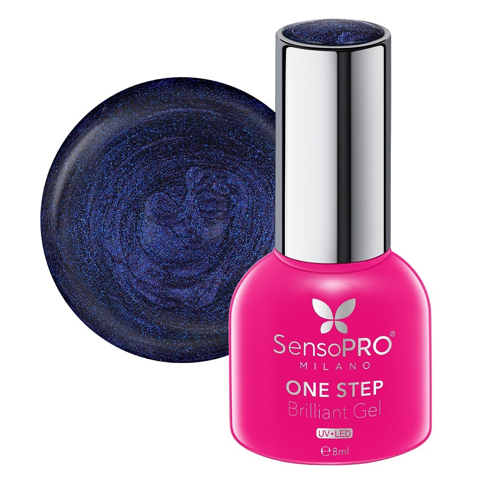 Oja Semipermanenta One Step Brilliant Gel SensoPRO Milano 8ml, Galaxy Dress #85