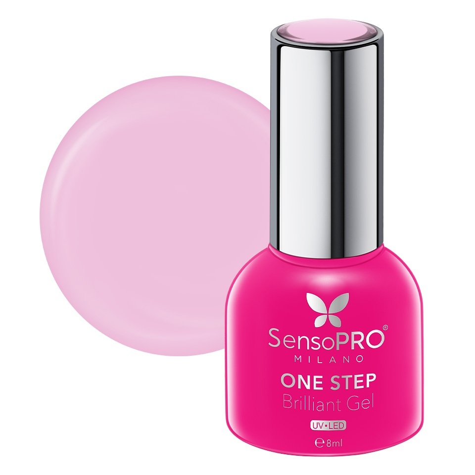Oja Semipermanenta One Step Brilliant Gel SensoPRO Milano 8ml, Graceful Ballerina #12