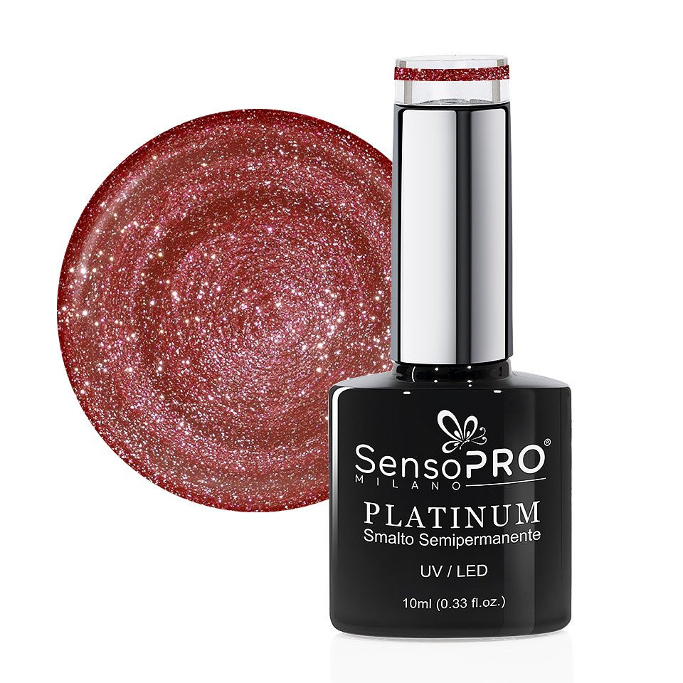 Oja Semipermanenta Platinum SensoPRO Milano 10ml, Ruby Fall #13 kitunghii.ro imagine noua 2022