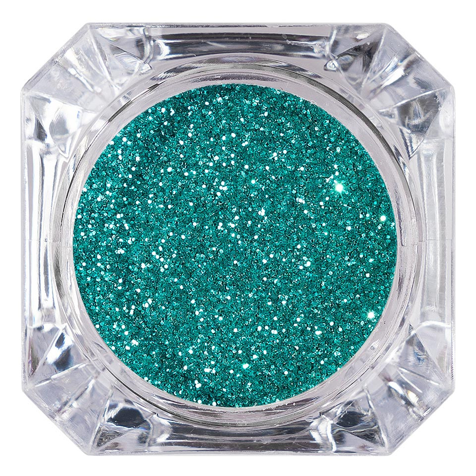 Sclipici Glitter Unghii Pulbere LUXORISE, Turquoise Green #11 kitunghii.ro imagine noua 2022