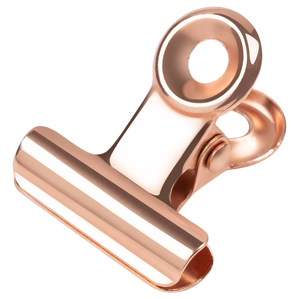 Clips unghii metalic pentru curba C LUXORISE Rose Gold 22mm kitunghii.ro imagine noua 2022