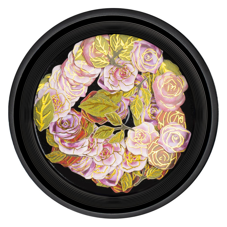 Decoratiuni Unghii Nail Art LUXORISE, Royal Roses Art poza noua reduceri 2022