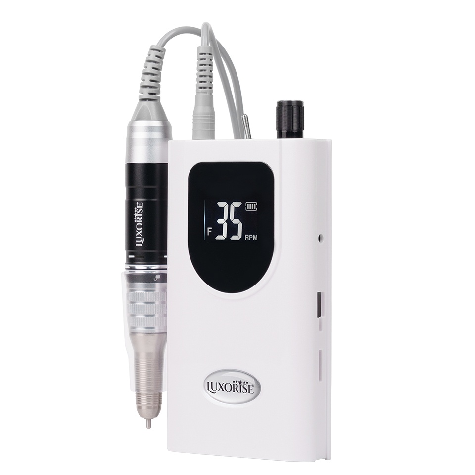 Freza Unghii Portabila StarMotion PRO 35.000 RPM - LUXORISE, White