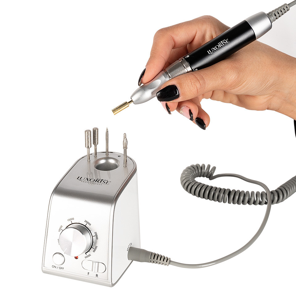 Freza unghii profesionala brushless Titanium TURBO - LUXORISE Germania, 35.000 RPM image1