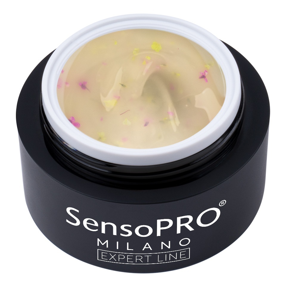 Gel Constructie Unghii Expert Line Flower, SensoPRO Milano - Sun & Petals 15ml – Geluri UV Constructie SensoPRO Milano