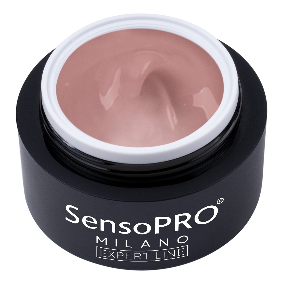 Gel Constructie Unghii Expert Line SensoPRO Milano - Sweet Toffee 15ml – Geluri UV Constructie SensoPRO Milano