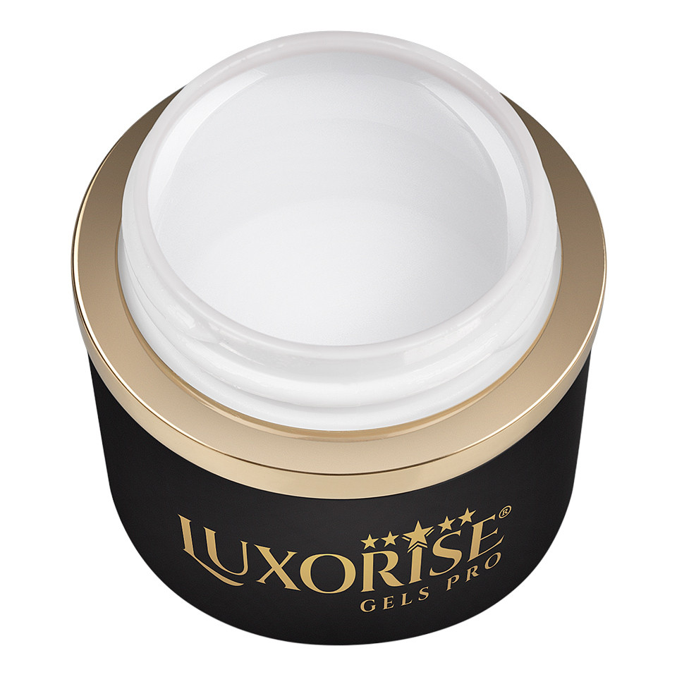 Gel UV Constructie Unghii RevoFlex LUXORISE 30ml, Milky White 30ML