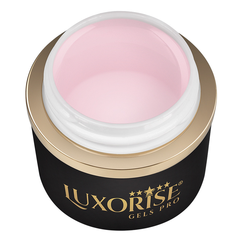 Gel UV Contructie Unghii RevoFlex LUXORISE 15ml, Baby Pink kitunghii.ro imagine noua